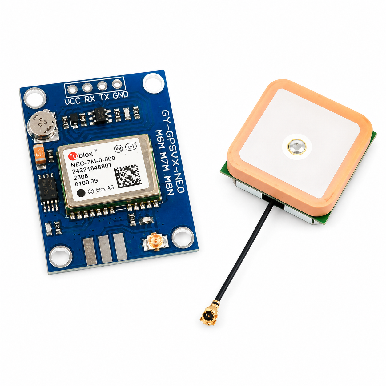 NEO-7M GPS Module – High Sensitivity, 56 Channels