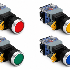 YJ139-LA38 Momentary Push Button Switch – Non-Self-Locking, 10A
