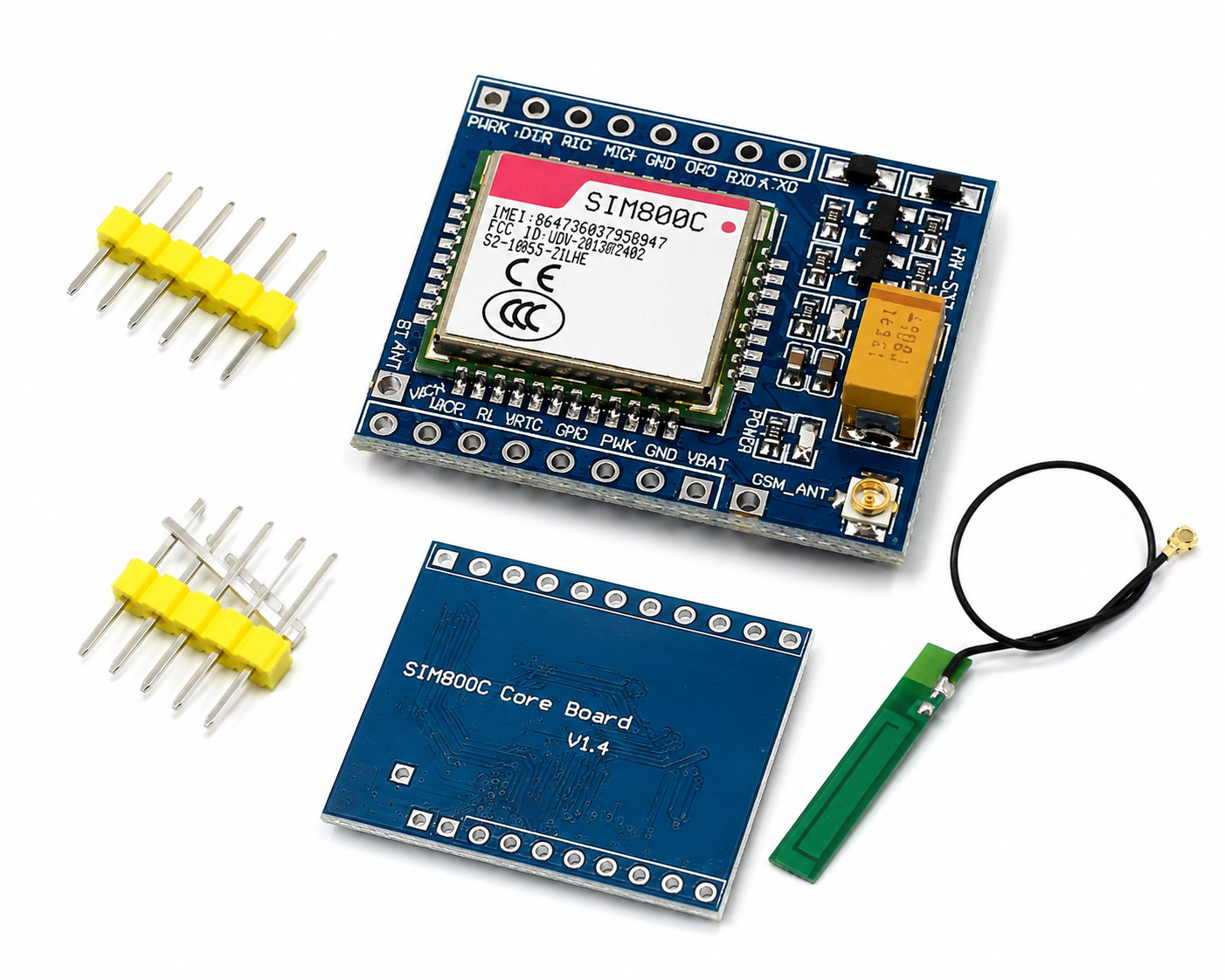 SIM800C GSM/GPRS Module with Antenna